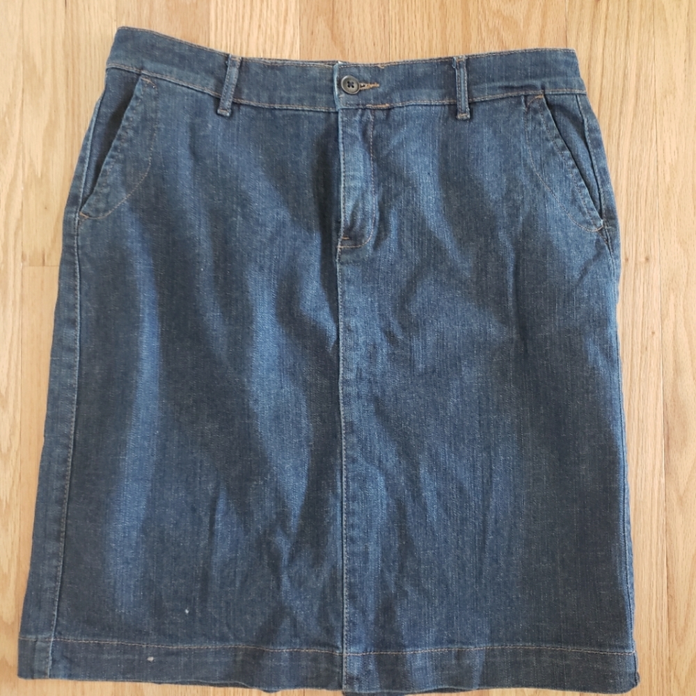 Like New Jean skirt size 12